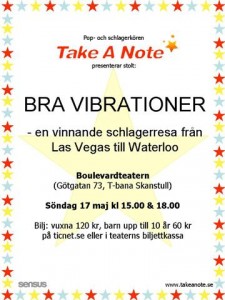 Bra vibrationer med Take A Note